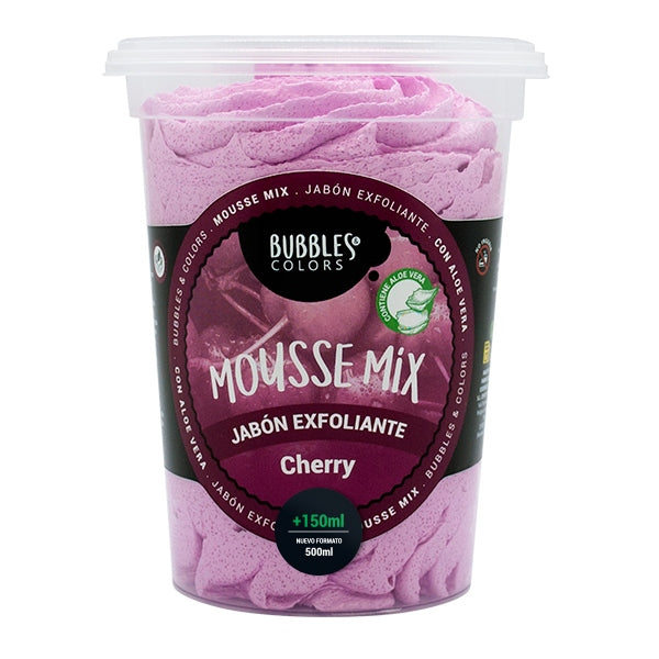Mousse Mix Cherry 500ml. Bubbles & Colors